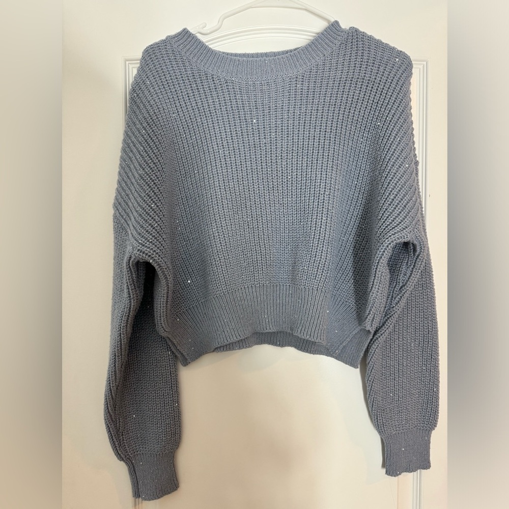 Dry Goods Blue Sparkle Sweater